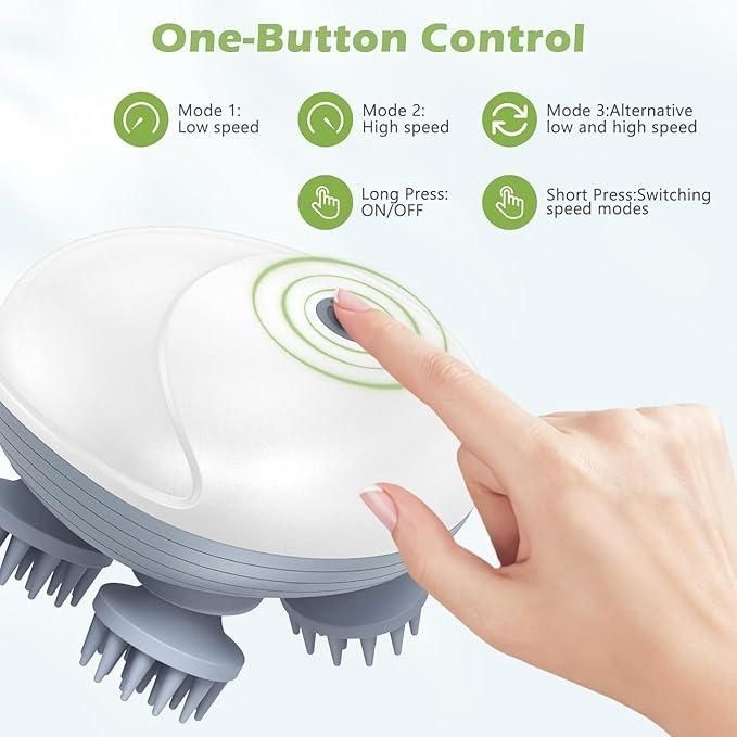 Electric Cat Massager – USB Rechargeable Groomer