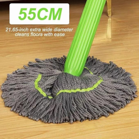360° Spin Mop – Self-Wringing Rotating Floor Cleaner