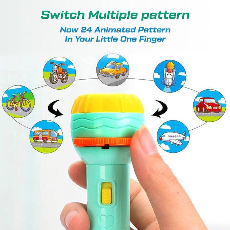 LED Flashlight Toy – Educational Kids Learning Torch