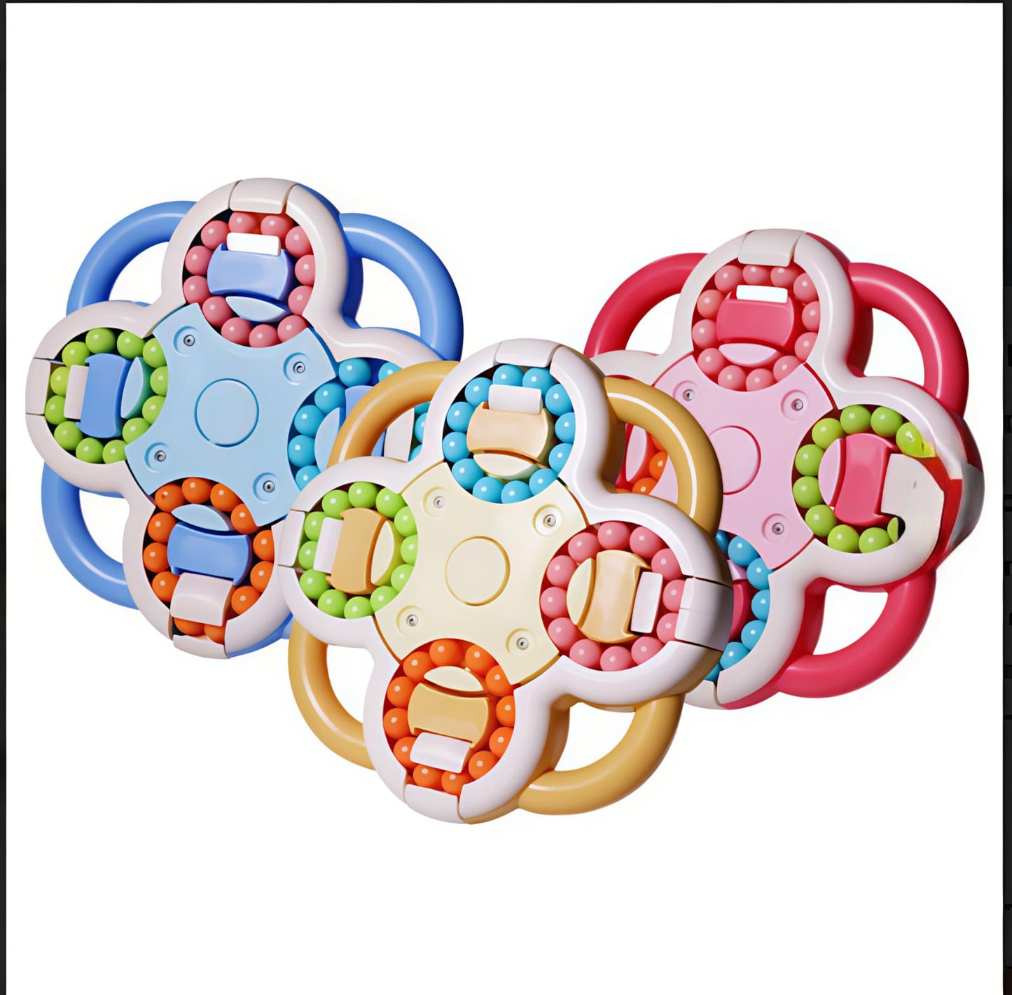 Puzzle Ball Toy – 4-Side Brain Teaser for Kids