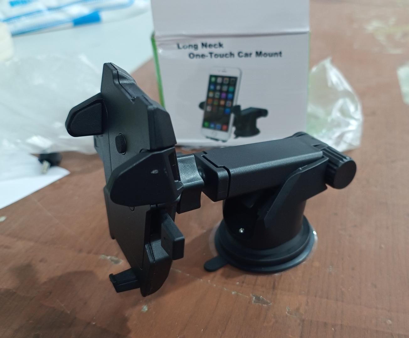 Revolex Car Mobile Holder – Dashboard Mount (Black)