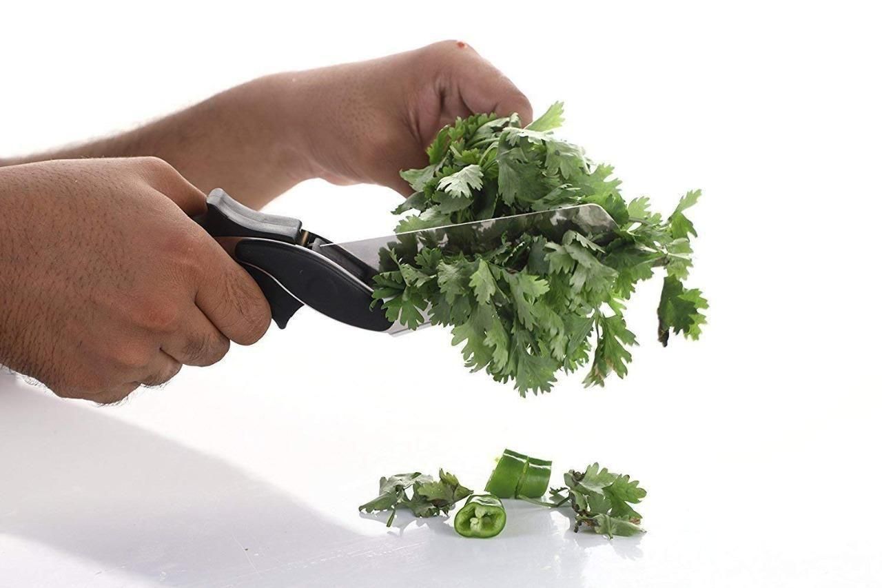 Clever Cutter – 2 in 1 Kitchen Knife & Scissors