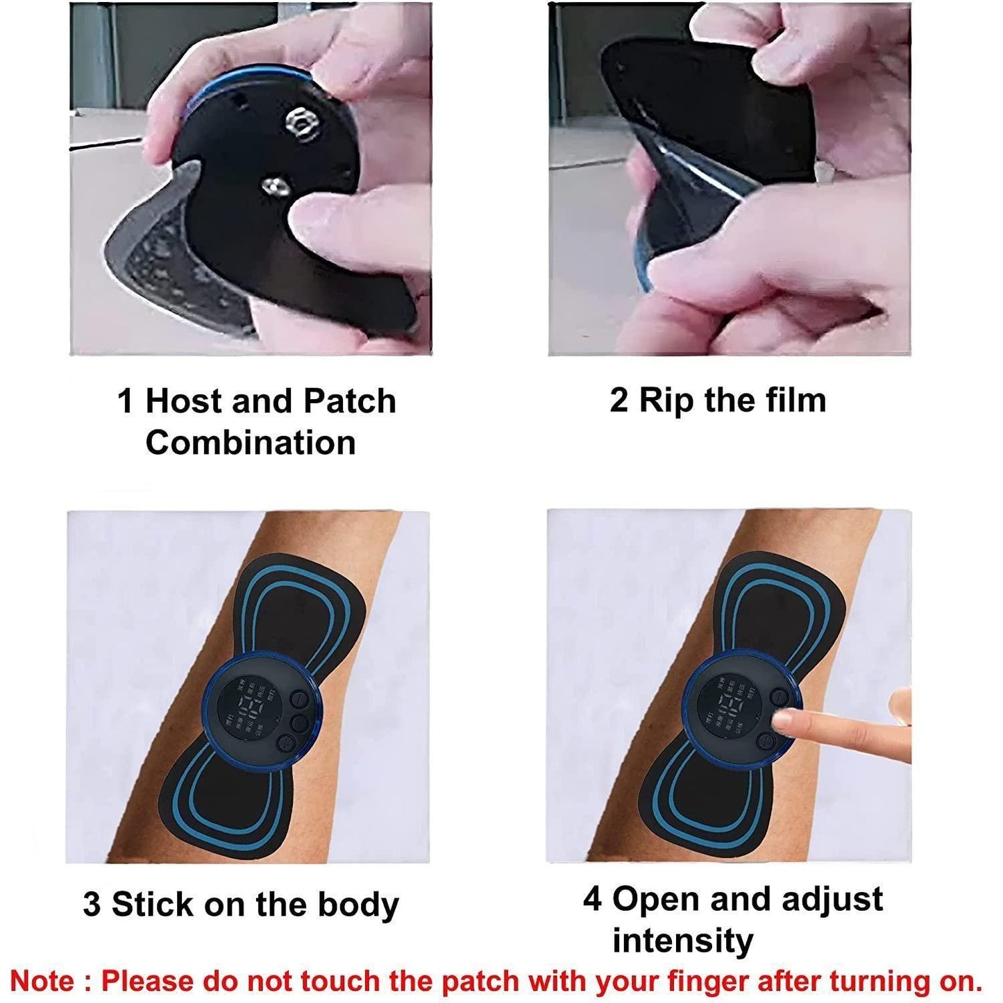 Mini Electric Massager – Rechargeable Pain Relief Device