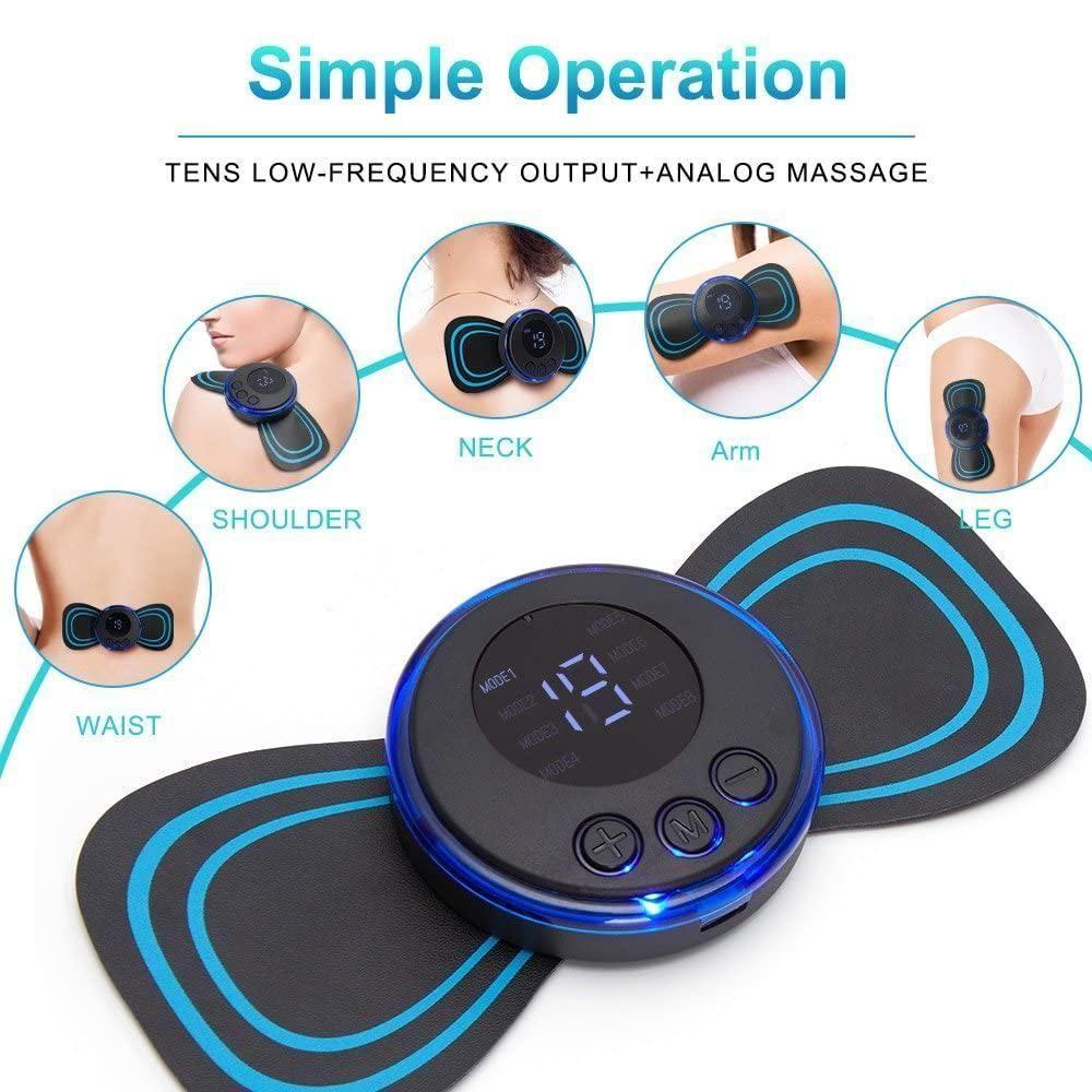 Mini Electric Massager – Rechargeable Pain Relief Device