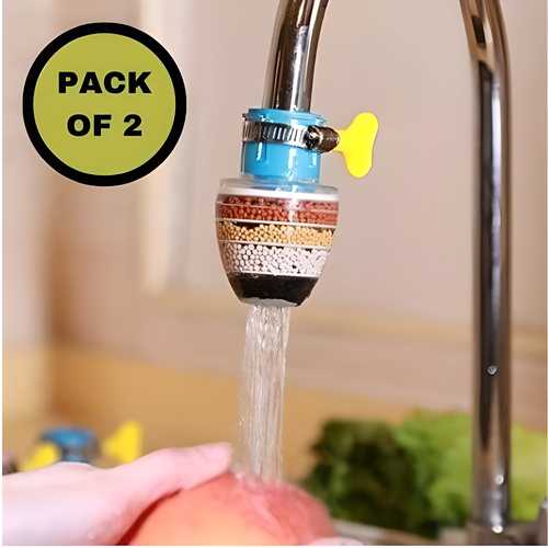 Activated Carbon Tap Filter – Pack of 2 Water Purifiers