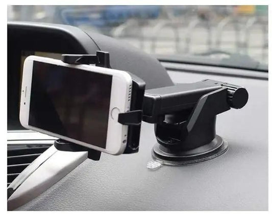 Revolex Car Mobile Holder – Dashboard Mount (Black)