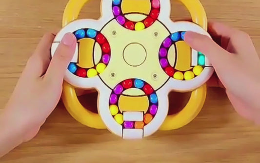 Puzzle Ball Toy – 4-Side Brain Teaser for Kids
