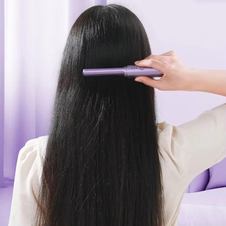“Meneflix Portable Mini Hair Straightener – Cordless, Rechargeable & Travel-Friendly”