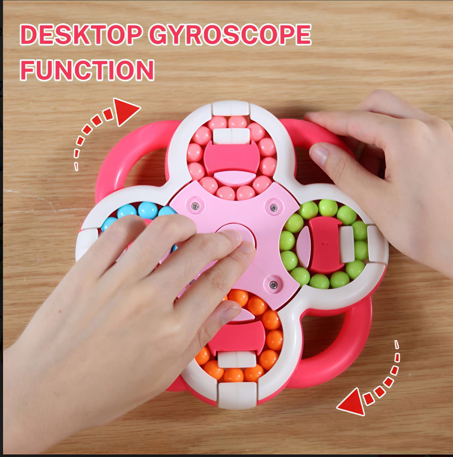 Puzzle Ball Toy – 4-Side Brain Teaser for Kids