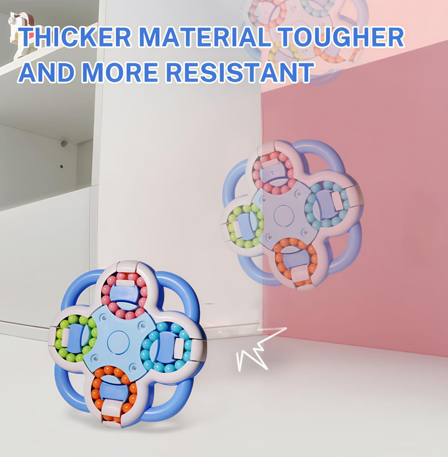 Puzzle Ball Toy – 4-Side Brain Teaser for Kids
