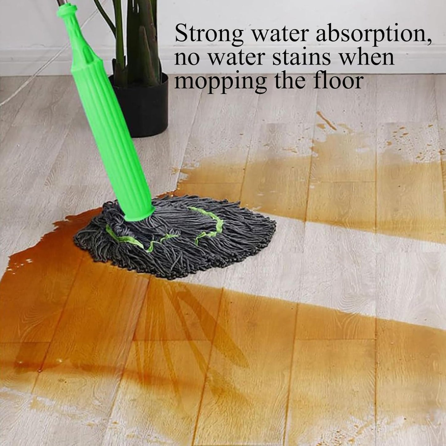 360° Spin Mop – Self-Wringing Rotating Floor Cleaner